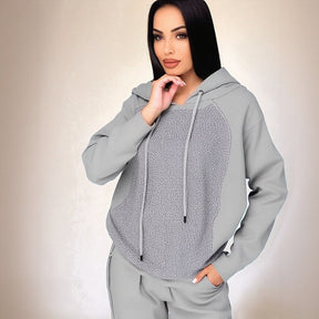 Conjunto Helena™ em Moletinho com Brilho Charmoso em Strass / Dê Mais Charme e Glamour para Seu Outono Inverno!!